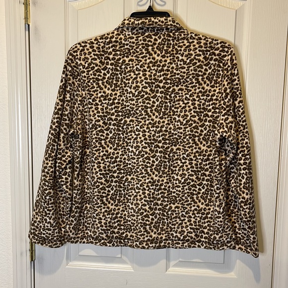 EUC CHARTER CLUB INTIMATES 🐆 FLANNEL PJ SET - Picture 5 of 6